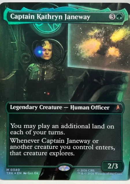 Captain kathryn janeway – magic the gathering proxy