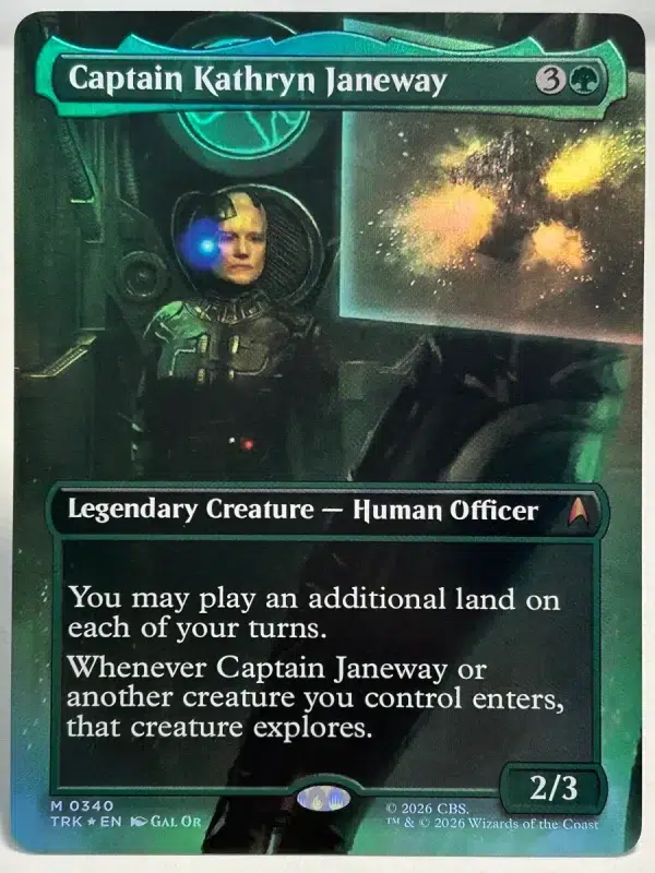 Captain kathryn janeway – magic the gathering proxy