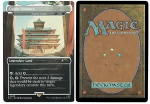 Castle Shimura (Eiganjo Castle) from Secret Lair Drop Series Magic the Gathering Proxy