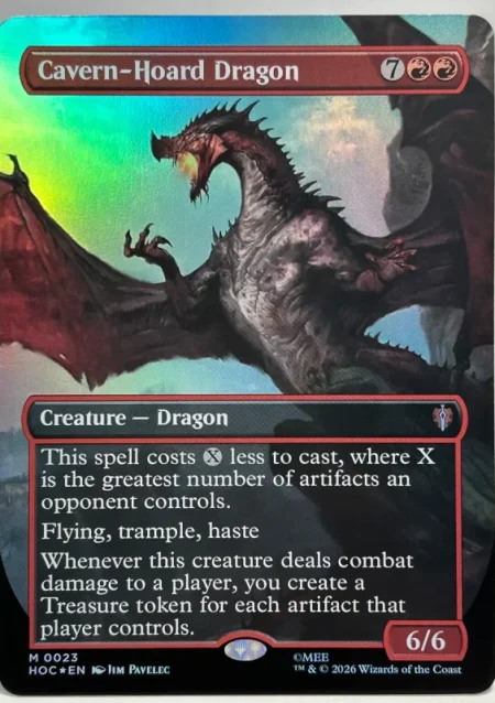 Cavern hoard dragon bord foil – mtg proxy