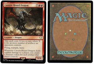 Cavern-Hoard Dragon from Commander: The Lord of the Rings: Tales of MIddle-earth Proxy