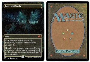 Cavern of Souls (Borderless) from Double Masters 2022 Proxy