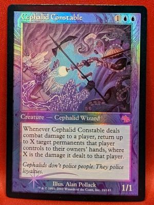 FOIL Cephalid Constable from Judgement Magic the Gathering Proxy