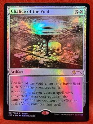 FOIL Chalice of the Void from Judge Gift Promo 2019 Magic the Gathering Proxy