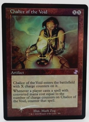 FOIL Chalice of the Void from Time Spiral: Remastered Proxy
