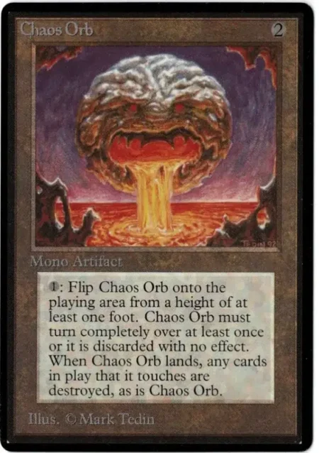 Chaos Orb 2 Magic the Gathering Proxy