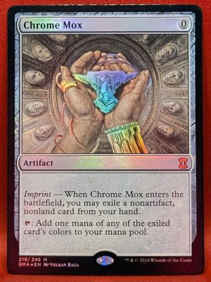 FOIL Chrome Mox from Eternal Masters Magic the Gathering Proxy