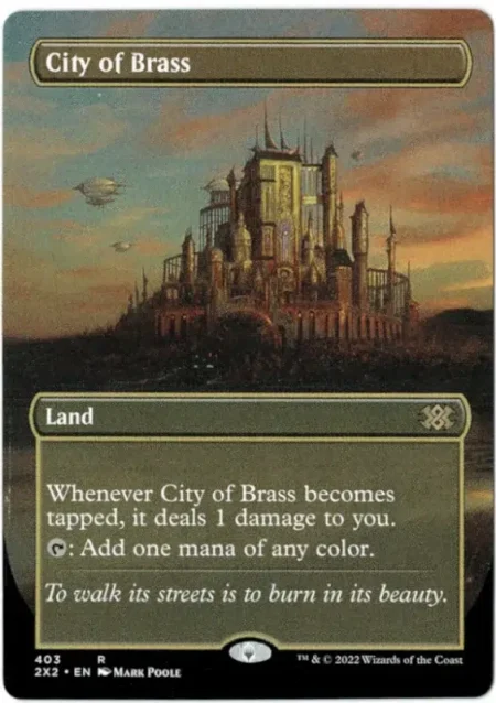 City Of Brass Ext 22 Magic the Gathering Proxy