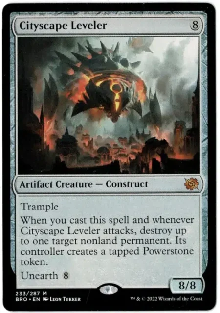 Cityscape Leveler Reg Magic the Gathering Proxy