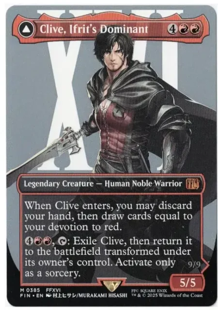Clive Ifrits Dominant Bord 385 Magic the Gathering Proxy
