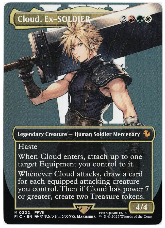 Cloud, Ex-SOLDIER $7.95