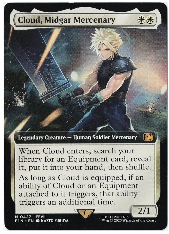 Cloud, Midgar Mercenary (Extended Art) $4.95