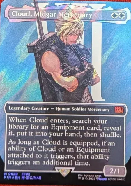 cloud-midgar-mercenary-surge-foil Magic the Gathering Proxy