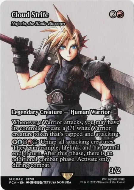 Cloud Strife Magic the Gathering Proxy