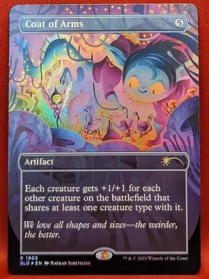 FOIL Coat of Arms (1903) from Secret Lair Drop Series Magic the Gathering Proxy