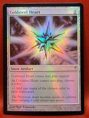 FOIL Coldsteel Heart from Coldsnap Magic the Gathering Proxy