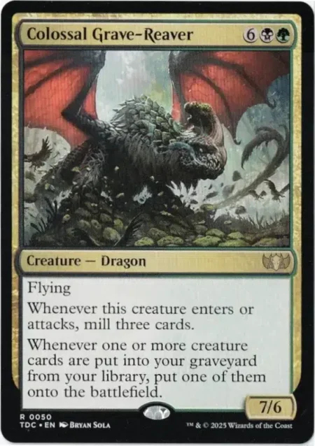 Colossal Grave Reaver Magic the Gathering Proxy