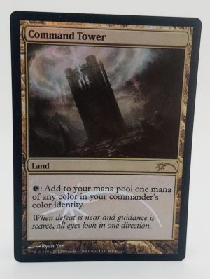 FOIL Command Tower from Judge Promo Proxy