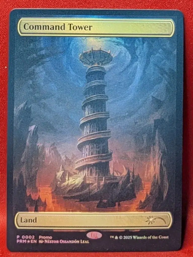FOIL Command Tower from Commander’s Arsenal Magic the Gathering Proxy