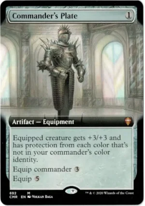 Commanders Plate 1 Magic the Gathering Proxy