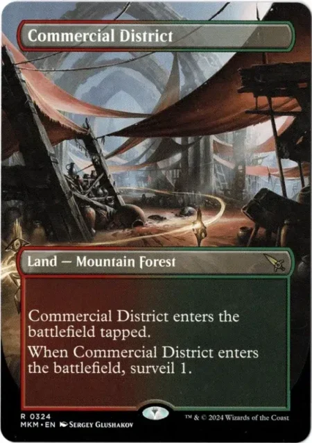 Commercial District Magic the Gathering Proxy