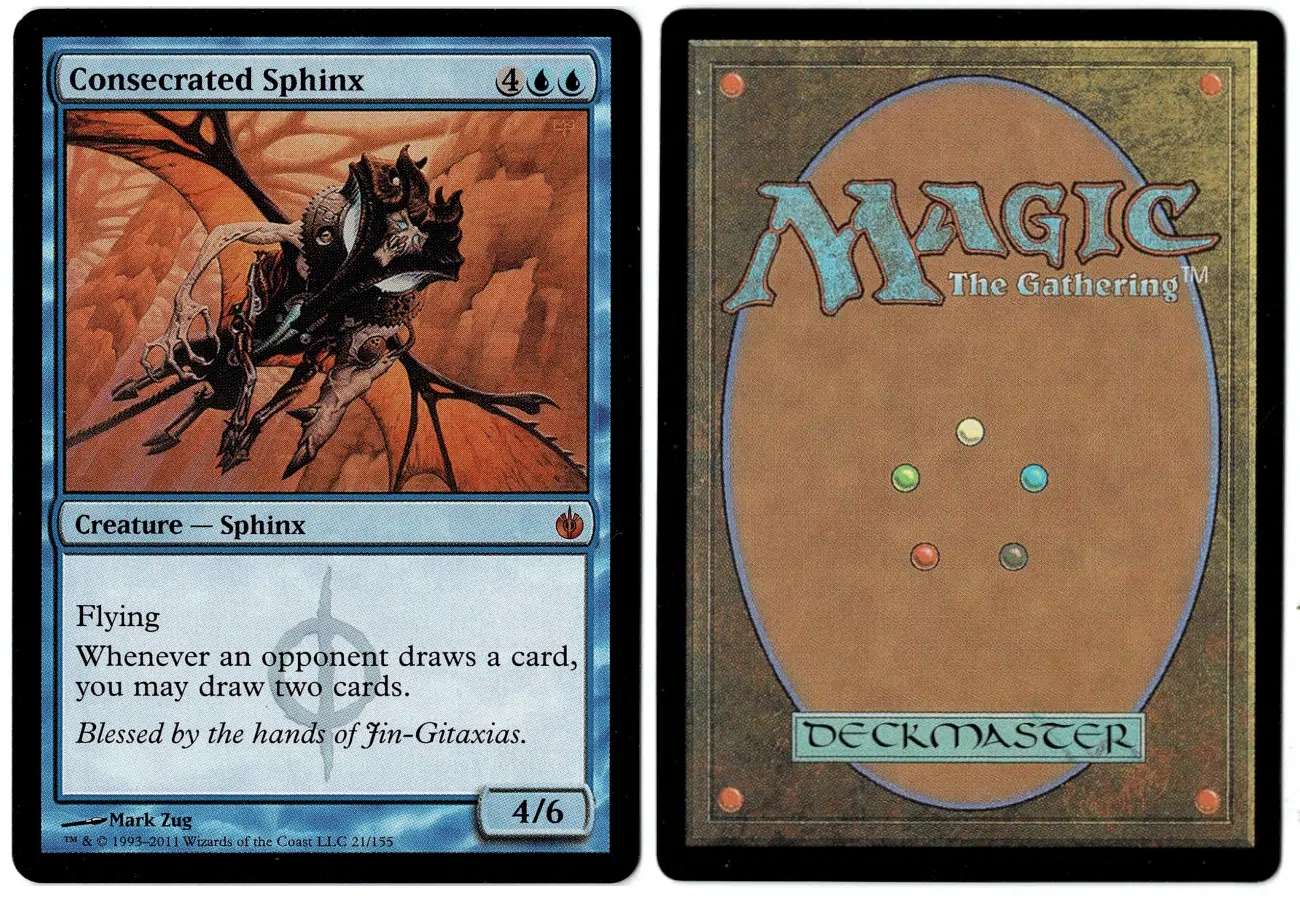 聖別されたスフィンクス/Consecrated Sphinx》[MBS] 青R | 日本最大級 MTG