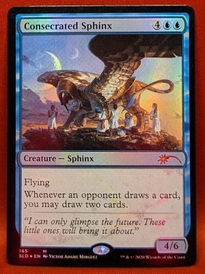 FOIL Consecrated Sphinx from Secret Lair Drop Series Magic the Gathering Proxy