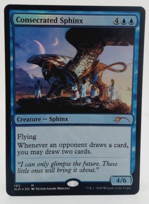 FOIL Consecrated Sphinx from Secret Lair Drop Series Proxy