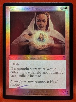 FOIL Containment Priest from Time Spiral: Remastered Magic the Gathering Proxy