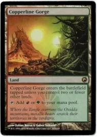 Copperline Gorge 1 Magic the Gathering Proxy