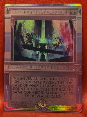 FOIL Counterbalance from Amonkhet Invocations Magic the Gathering Proxy