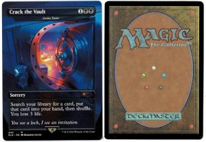 Grim Tutor (Crack the Vault) from Secret Lair Drop Magic the Gathering Proxy