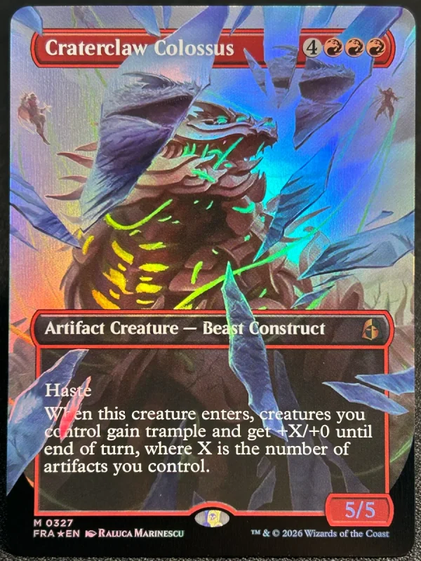 Craterclaw colossus – mtg proxy
