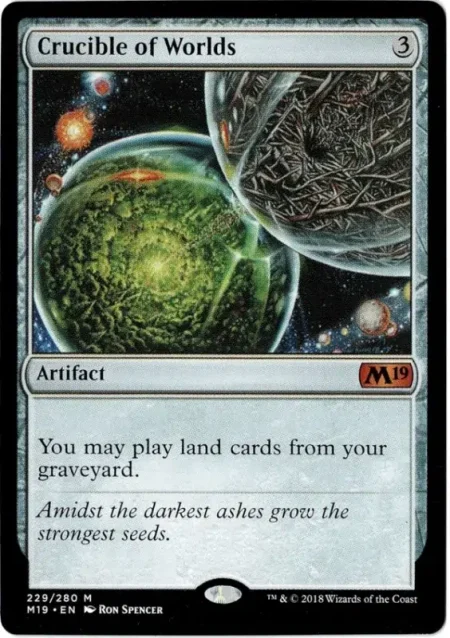 Crucible Of Worlds 19 Magic the Gathering Proxy