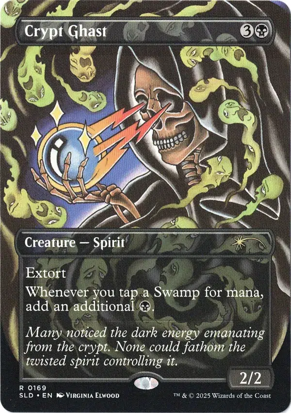 Crypt Ghast (#169) from Secret Lair Drop Magic the Gathering Proxy