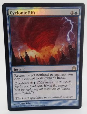 FOIL Cyclonic Rift from Return to Ravnica Proxy