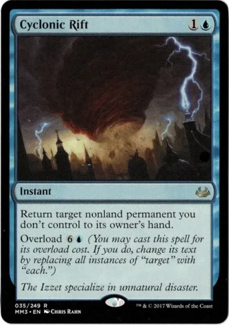 Cyclonic Rift Mm17 1 Magic the Gathering Proxy