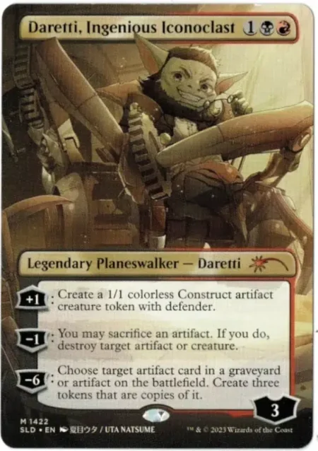 Daretti Chibi Magic the Gathering Proxy