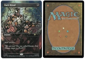 Dark Ritual (2001) from Secret Lair Drop Series Magic the Gathering Proxy