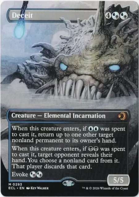 Deceit Borderless Magic the Gathering Proxy