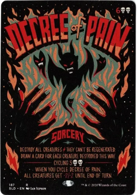 Decree Of Pain Sld Magic the Gathering Proxy
