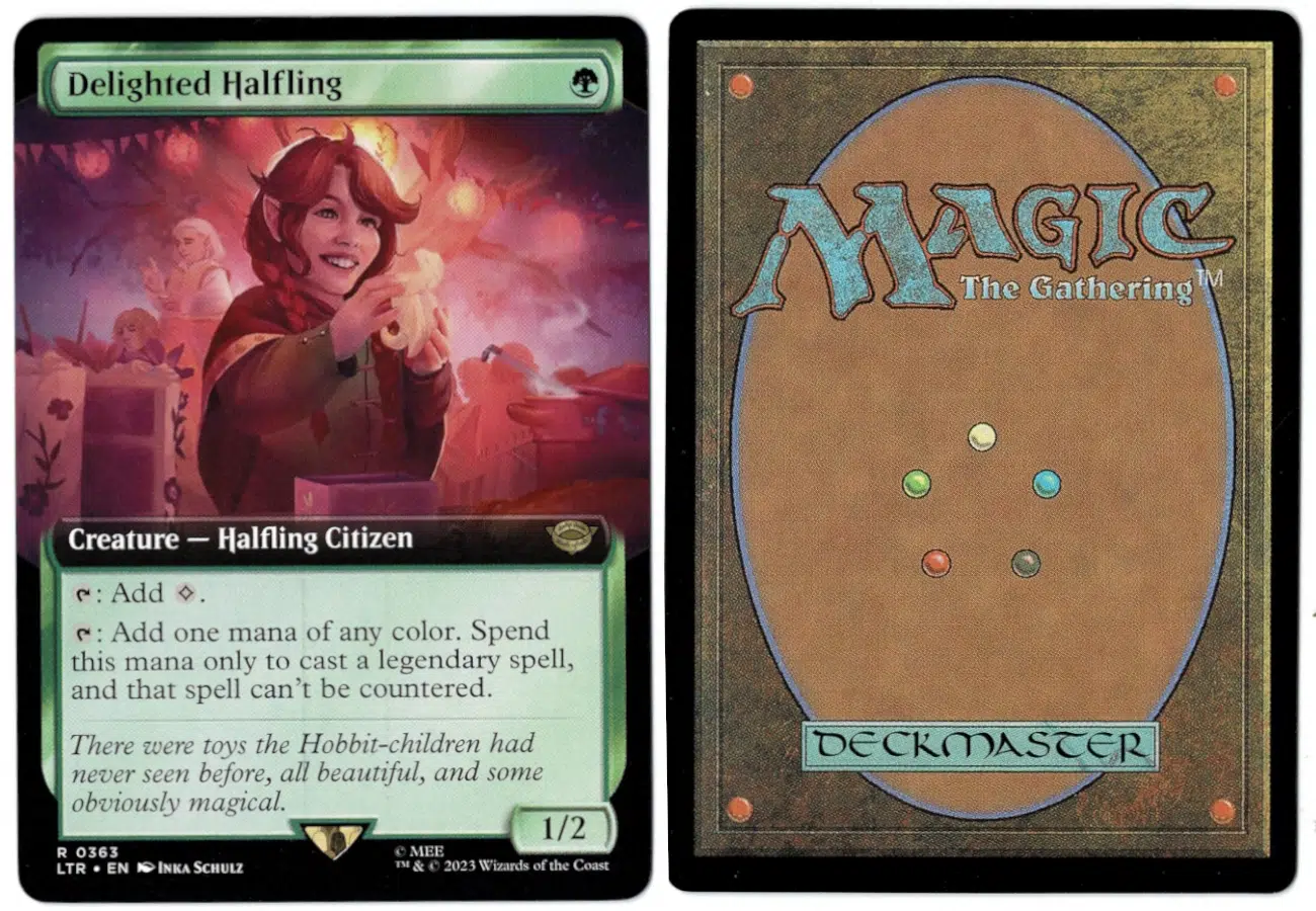 Delighted Halfling Magic the Gathering Proxy