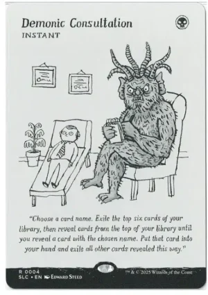 Demonic Consultation Sld Magic the Gathering Proxy