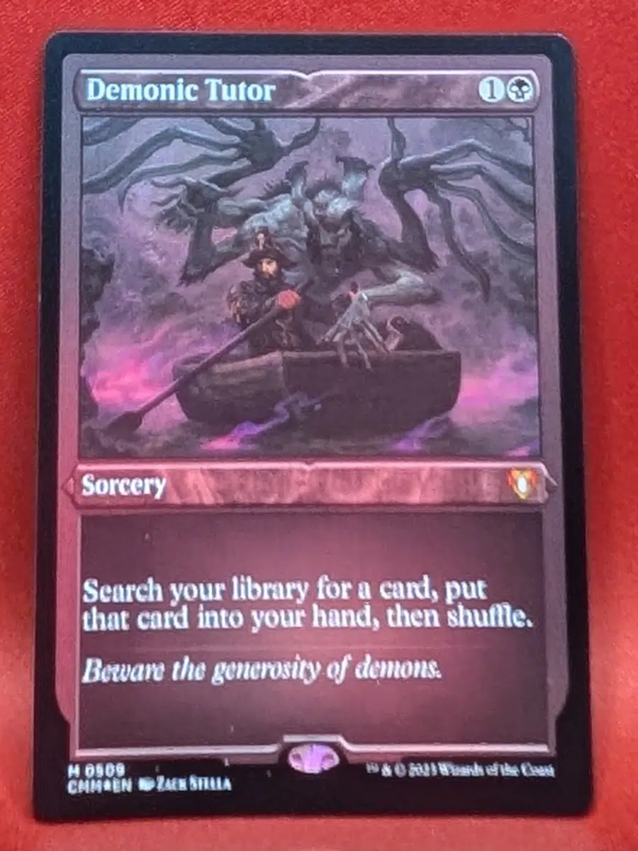 Demonic Tutor Magic the Gathering Proxy