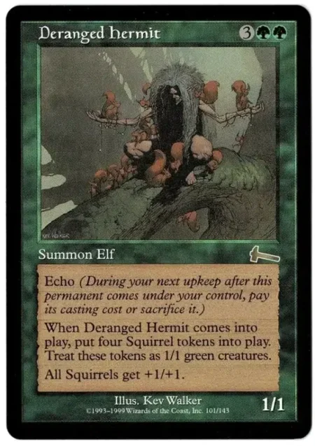 Deranged Hermit Magic the Gathering Proxy