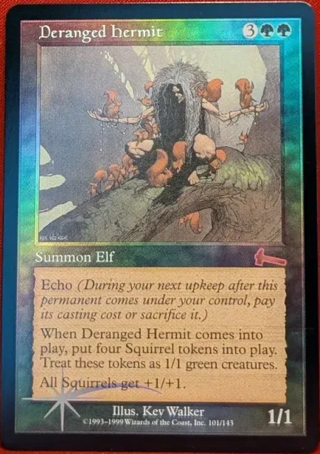 Deranged Hermit Foil Magic the Gathering Proxy