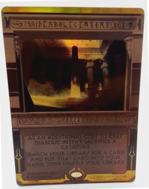 FOIL Diabolic Intent from Amonkhet Invocations Proxy