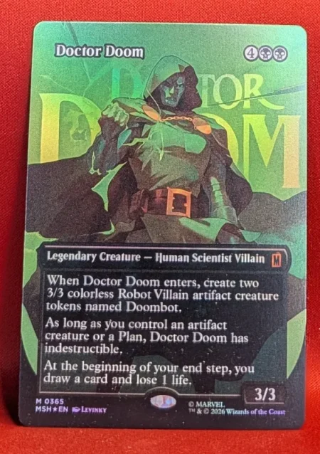 Doctor doom 365 foil – mtg proxy
