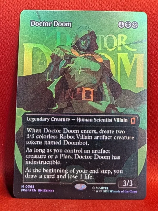 Doctor doom 365 foil – mtg proxy