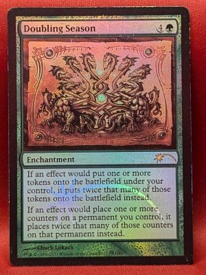 FOIL Doubling Season from Judge Promo Magic the Gathering Proxy